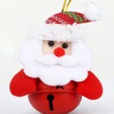 Ornamento de Natal com sininho 2 pcs 9