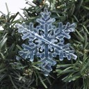 Ornamento de Natal floco 10 pcs 8