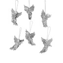 Ornement de Noël ange 6 pcs 7