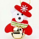 Ornement de Noël avec clochette 2 pcs 5