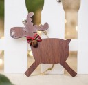 Ornement de Noël en bois 3