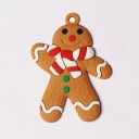Ornement de Noël en pain d'épices 6 pcs 3