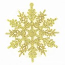 Ornement de Noël flocon 12 pcs 8