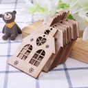 Ornement de Noël maison 10 pcs 2