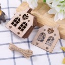 Ornement de Noël maison 10 pcs 3