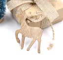 Ornement décoratif en bois - 10 pcs 3