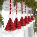 Ornement en papier de Noël 3 pcs 2