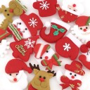 Ornements de Noël 10 pcs 4
