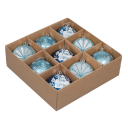 Ornements de Noël 6 cm 9 pcs 3