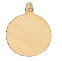 Ornements de Noël en bois 10 pcs 7