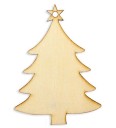 Ornements de Noël en bois 10 pcs 10