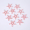 Ornements de Noël en bois 10 pcs C585 27