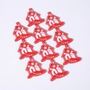 Ornements de Noël en bois 10 pcs C585 36