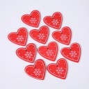 Ornements de Noël en bois 10 pcs C585 11