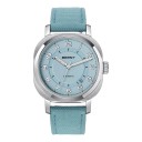 Orologi automatici da donna Berny Minimalisti con data Impermeabili 50 m 38 mm Acciaio inossidabile Vetro zaffiro Cinturino in tessuto Per 2