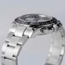 Orologi da uomo automatici di lusso Chronograf con tachimetro Vetro zaffiro Impermeabile 50 m Cassa 39 mm Acciaio inossidabile 316L 5