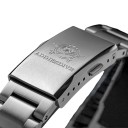 Orologi da Uomo con Indici e Lancette Luminescenti BGW9 Impermeabili 100 m Cassa 36 mm Acciaio Inossidabile 316L Vetro Minerale K1 Per 8
