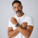Orologi da uomo con numeri arabi Cinturino in nylon Impermeabili fino a 100 m Cassa 36 mm Acciaio inossidabile 316L sabbiato Per ogni giorno 2