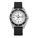 Orologi da uomo di lusso al quarzo impermeabili 200 m Vetro zaffiro Indici luminosi BGW9 Cassa 40,9 mm Acciaio sabbiato 316L Cinturino in nylon 10