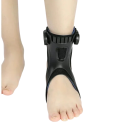 Ortéza na kotník levá Zpevnění a podpora chodidla Nastavitelný pásek s přezkou Velikost L Nylon a polyester Černá Na stabilizaci kloubu 2