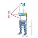 Orteza Reglabilă pentru Copii cu Articulații pentru Picioare, Suport pentru Șolduri, Genunchi și Glezne pentru Sprijinul Ligamentelor 45 cm 6