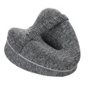 Ortopædisk pude mellem benene med memory foam Knæ- og hoftestøtte Bedre søvn Ergonomisk design Sund kropsstilling 25×23×13 cm 5