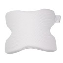 Ortopædisk U-formet pude med memory foam, nakkestøtte, hovedstøtte, ergonomisk, afslappende, rejsebetræk, åndbart og vaskbart, 35x30x13 cm 3