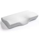 Ortopedický cestovný vankúš Pamäťová pena Ergonomický tvar Podpora krčnej chrbtice 50x30x10 cm 1
