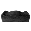 Ortopedinen istuinpehmuste reisille 42,5 x 20 x 13 cm Muistivaahto Ergonominen istuinpatja paineen lievittämiseksi ristiluulle ja alaselälle 1