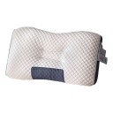 Ortopedisk nackkudde Stödjande mjuk kudde med ergonomisk design Andas hypoallergen kudde med avtagbart överdrag 48 x 74 cm 1