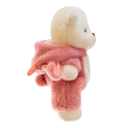 Osito de peluche 40 cm con traje de vaca rosa Muñeco de peluche suave de felpa y algodón PP Juguete adorable y decoración para la habitación infantil 3