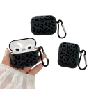 Ostoppbar leopardkåpa för AirPods Pro 2 Flexibel silikon skydd mot fall, stötar och repor 3