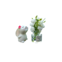 Osvěžovač vzduchu do auta králíček závěsná dekorace květinová vůně aromatický přívěsek do interiéru vozu na zrcátko 2