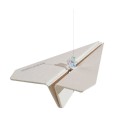 Osvěžovač vzduchu do auta papírová vlaštovka přívěsek cca 7 × 8,5 cm aromaterapie bez vůně pro esenciální olej dekorace na zrcátko 1