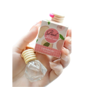 Osvěžovač vzduchu do auta závěsný aromaterapeutický s esenciálními oleji 8 ml mini lahvička 4,7 × 3,9 cm pro interiér vozu 2