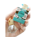 Osvěžovač vzduchu do auta závěsný aromaterapeutický s esenciálními oleji 8 ml mini lahvička 4,7 × 3,9 cm pro interiér vozu 5