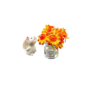 Osvitatore d'aria per auto con coniglio decorazione appesa profumo floreale profumo aromatico per interni auto da specchietto 5