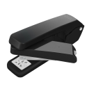 Otočná sešívačka ruční 360° otočný mechanismus 14 x 6 cm stolní sešívačka až 25 listů pro kancelář a domácnost 6