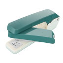 Otočná sešívačka ruční 360° otočný mechanismus 14 x 6 cm stolní sešívačka až 25 listů pro kancelář a domácnost 3