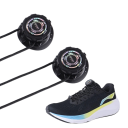 Otočné šnúrky 110 cm Bez zavazovania S mechanizmom Otočné Spony a silné lano Pre tenisky a športovú obuv 2