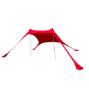Outdoor Beach Tent for 3–4 People Portable UPF50+ Windproof Canopy One-Piece Sun Shelter Camping Screen Family Tent 1