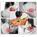 Outil de massage universel grattoir 23 cm avec poignée télescopique et têtes interchangeables pour massage de tout le corps et soins des animaux de compagnie 3