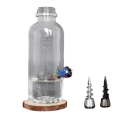 Outil en métal en forme de vis pour percer un trou dans une bouteille 22 cm taille 62×23 mm pour modifier une bouteille pour fumer 1
