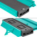 Outline Gauge 12 cm Plastic Profile and Edge Shaping Tool 14.6 x 10.5 cm Accurate ABS Shape Copying Tool 4