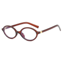 Ovale Kunststoffbrille mit Blaulichtfilter Elegante Brille für die Arbeit am Computer Augenschutz Beugt Augenermüdung vor Angenehmer Tragekomfort 7