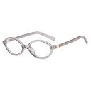 Ovale Kunststoffbrille mit Blaulichtfilter Elegante Brille für die Arbeit am Computer Augenschutz Beugt Augenermüdung vor Angenehmer Tragekomfort 6