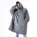 Oversized Hoodie Blanket with Sleeves P4003 2