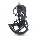 Oversized Rear Derailleur Guide 5800 with Pulleys Ceramic Bearings Carbon Look Black For Bike with Shimano 5700 and 5800 Derailleurs 1
