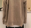 Oversized sweater med bjørn til kvinder 5