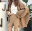 Oversized sweater med knapper til kvinder G398 4